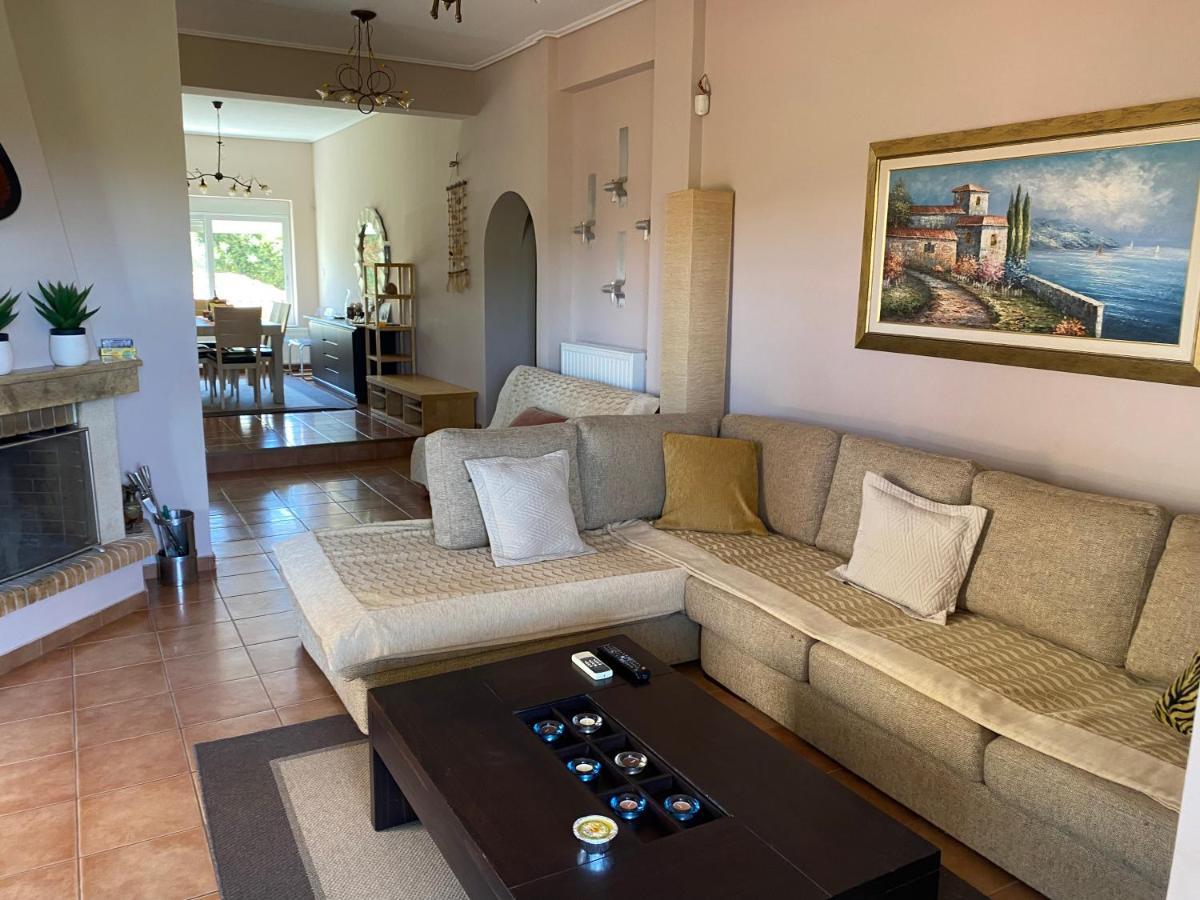 Relaxing Villa With Swimming Pool And Garden Agios Georgios  المظهر الخارجي الصورة