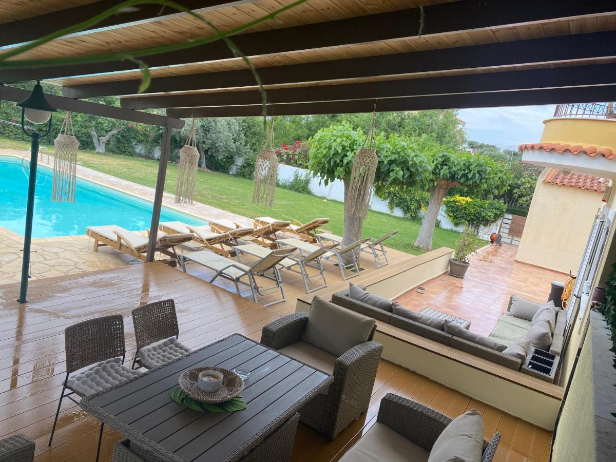Relaxing Villa With Swimming Pool And Garden Agios Georgios  المظهر الخارجي الصورة