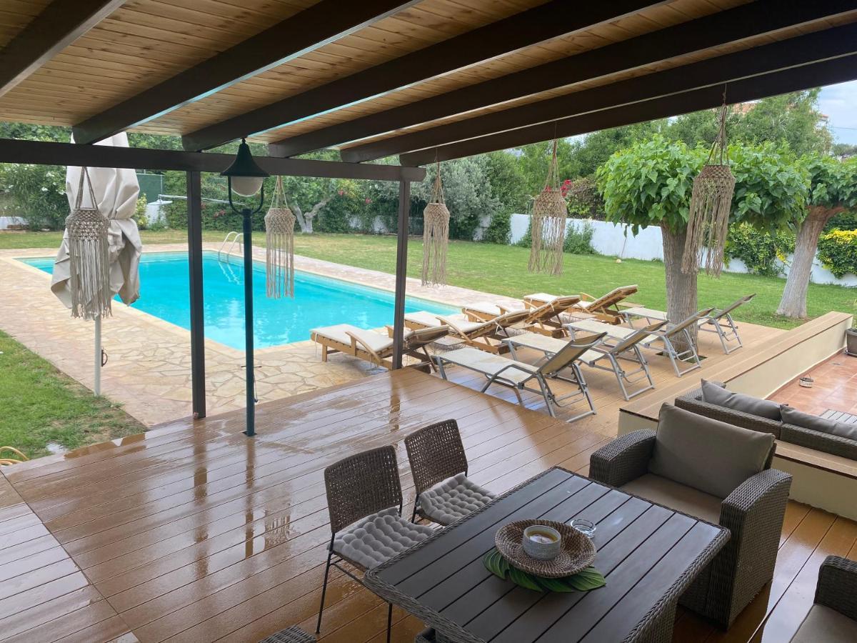 Relaxing Villa With Swimming Pool And Garden Agios Georgios  المظهر الخارجي الصورة